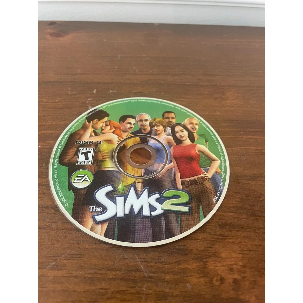 The Sims 2 PC CD-ROM Game EA Maxis Life Simulation Strategy 2004 Vintage